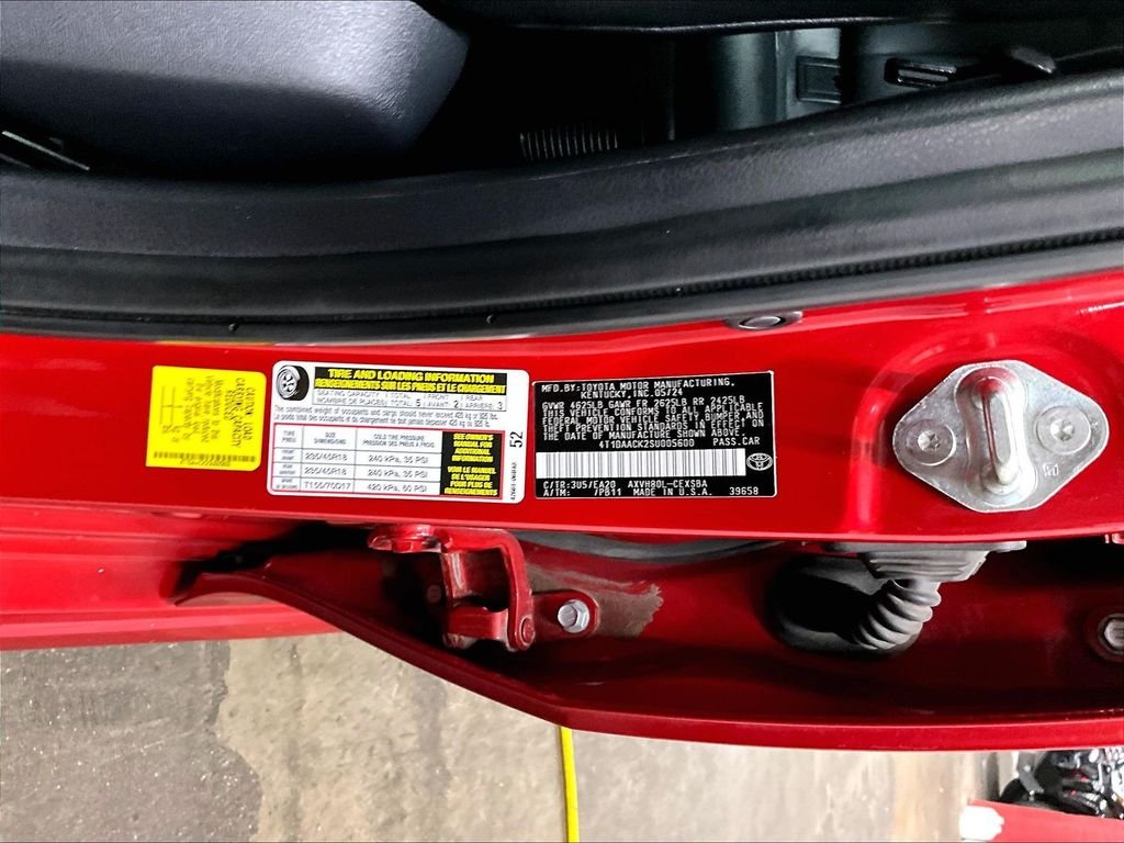 Used 2025 Red Toyota SE image 34