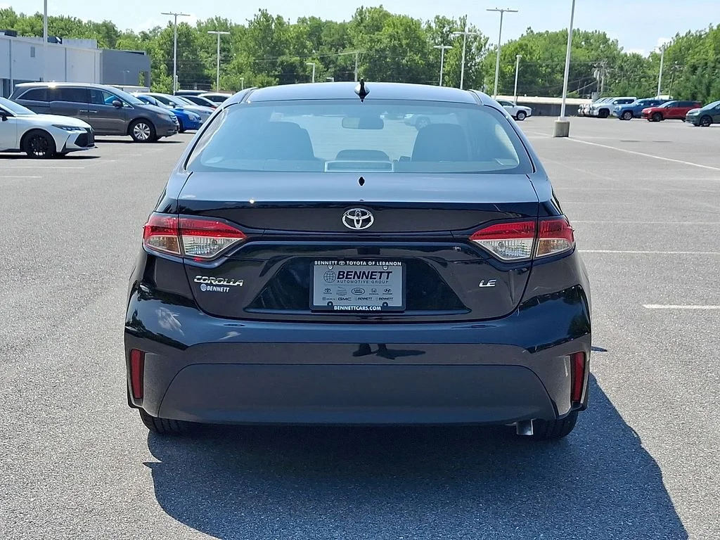 New 2026 Midnight Black Metallic Toyota  LE image 7