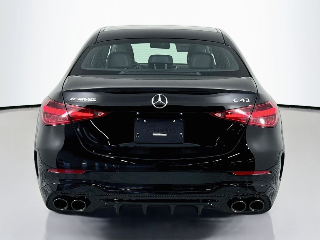 New 2026 Black Mercedes-Benz AMG® C 43 4MATIC® Sedan image 10