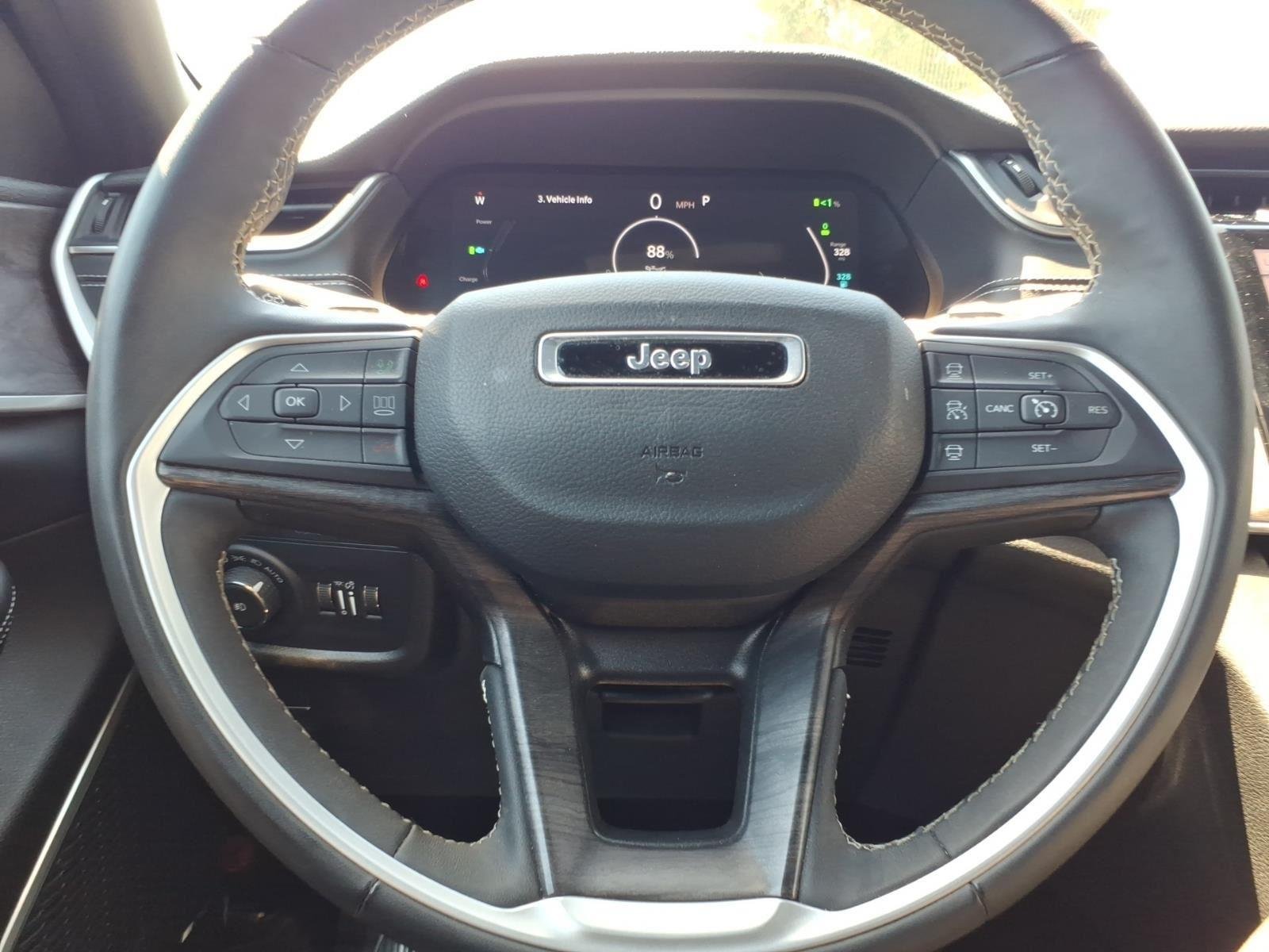 Certified Used 2024 Bright White Clearcoat Jeep LIMI image 26