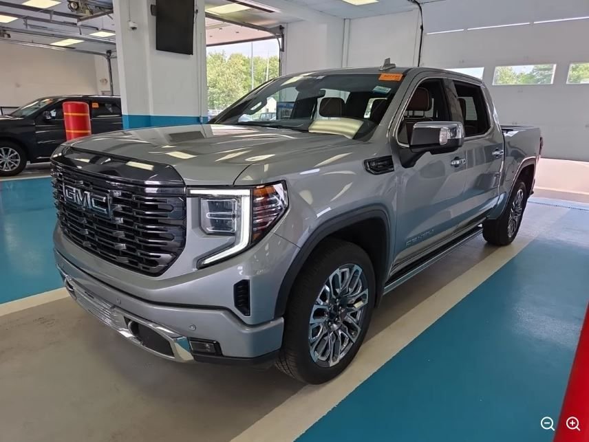 Used 2024 Silver GMC Denali Ultimate image 1