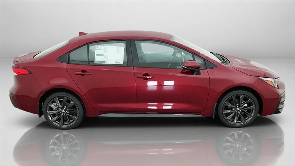 New 2027 Ruby Flare Pearl Toyota SE image 7