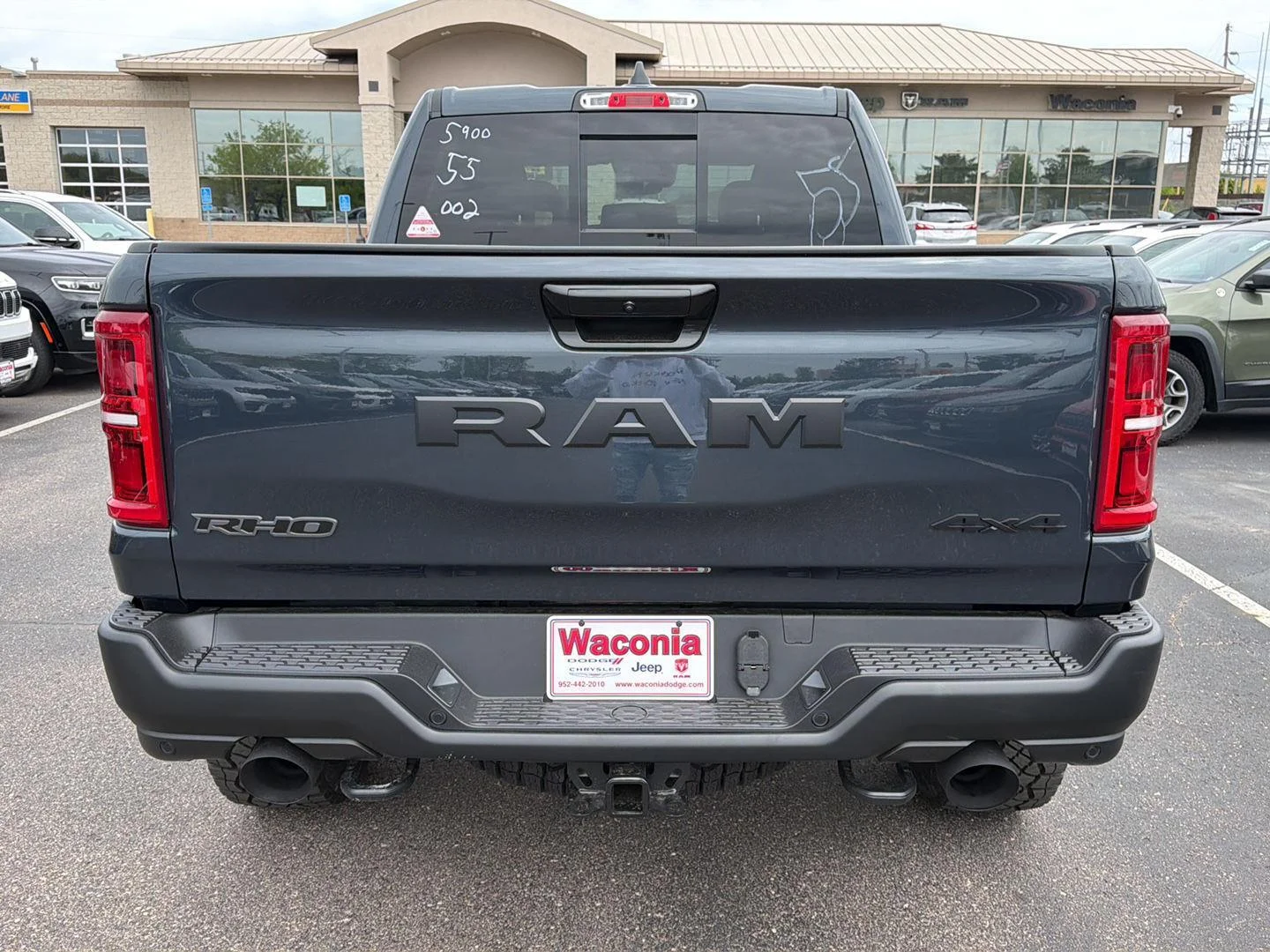 New 2026 Forged Blue Metallic Exterior Paint RAM RHO image 6