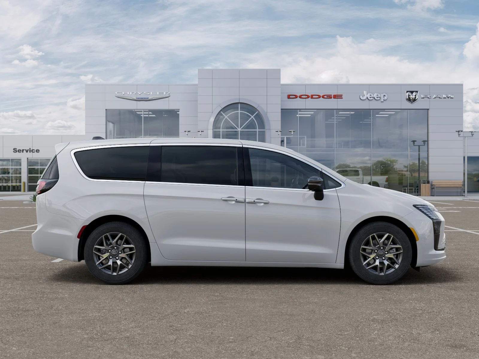 New 2027 Bright White Clear-Coat Exterior Paint Chrysler Limited image 47