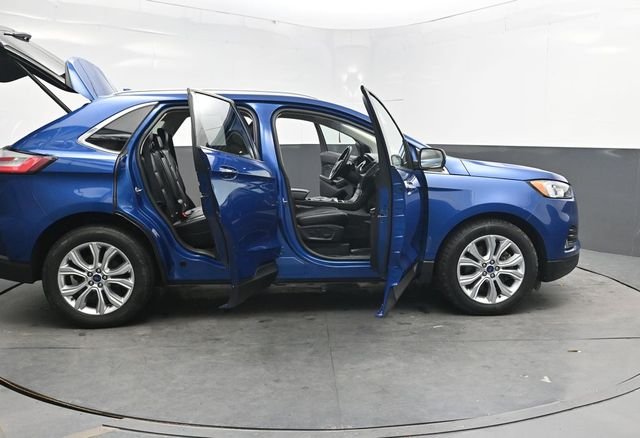 Used 2020 Blue Ford Titanium image 50