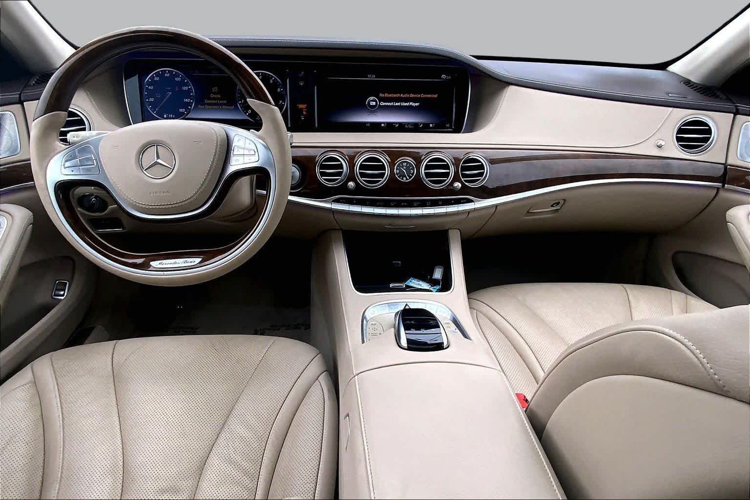 Used 2015 Lunar Blue Metallic Mercedes-Benz S 550 image 16