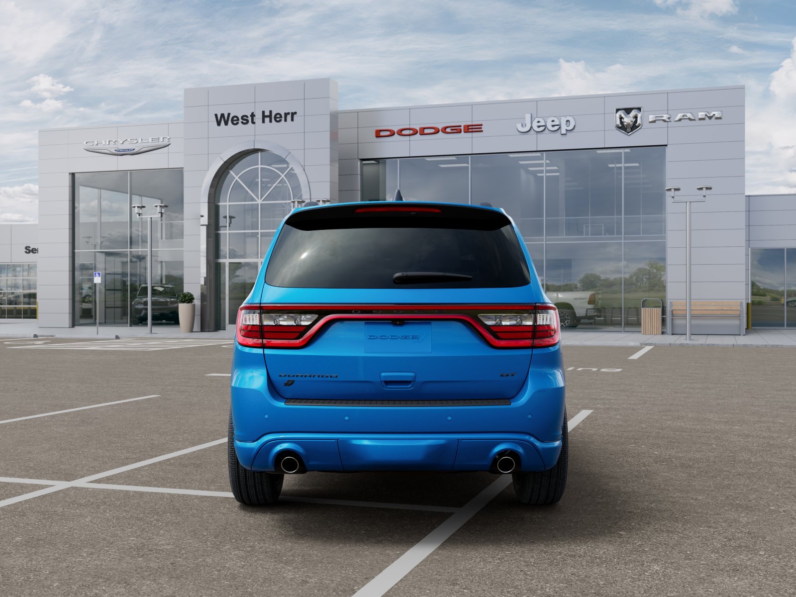 New 2026 B5 Blue Exterior Paint Dodge DURANGO GT PLUS AWD image 33