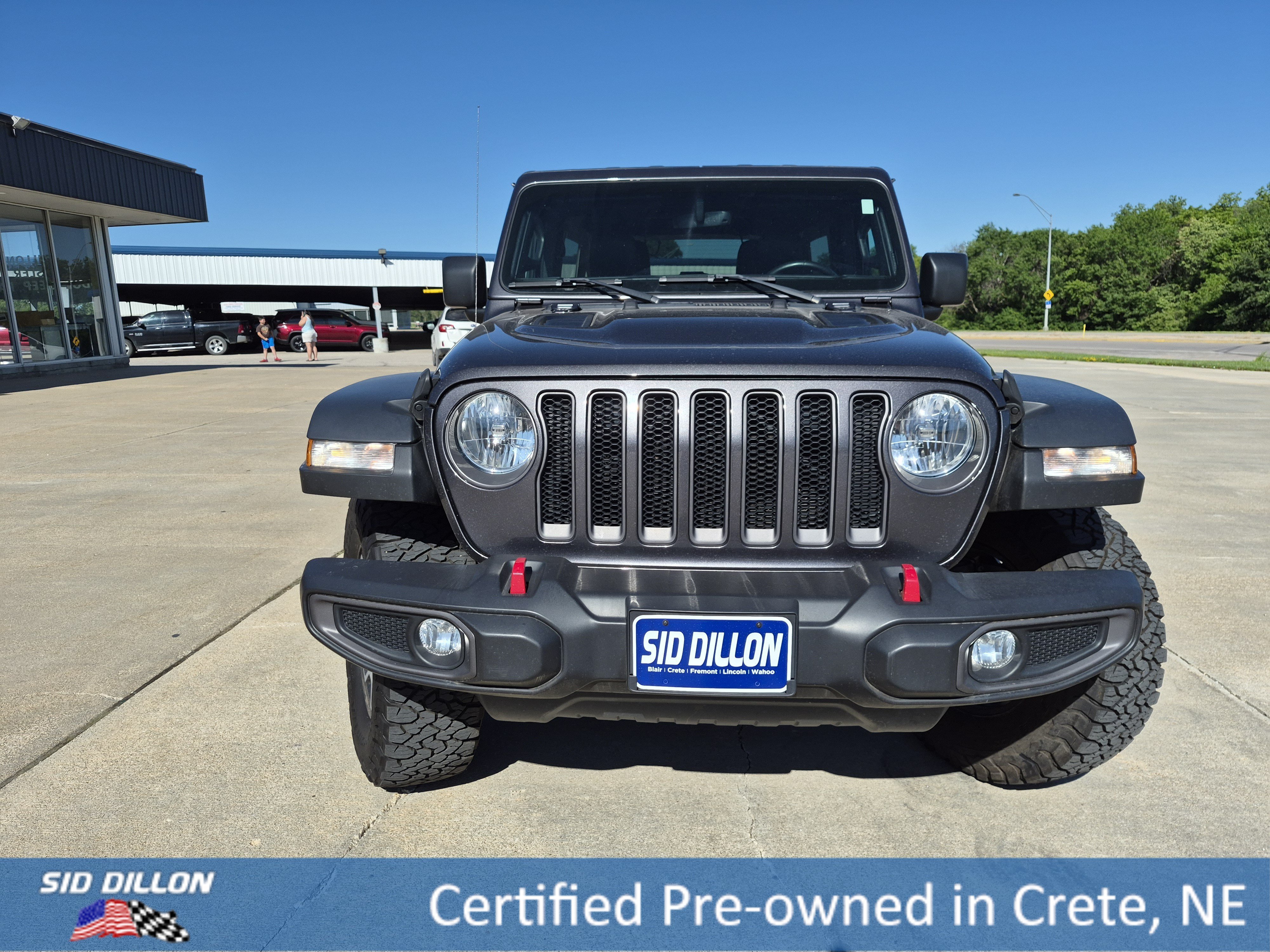 Used 2022 Granite Crystal Clearcoat Metallic Jeep Unlimited Rubicon image 14