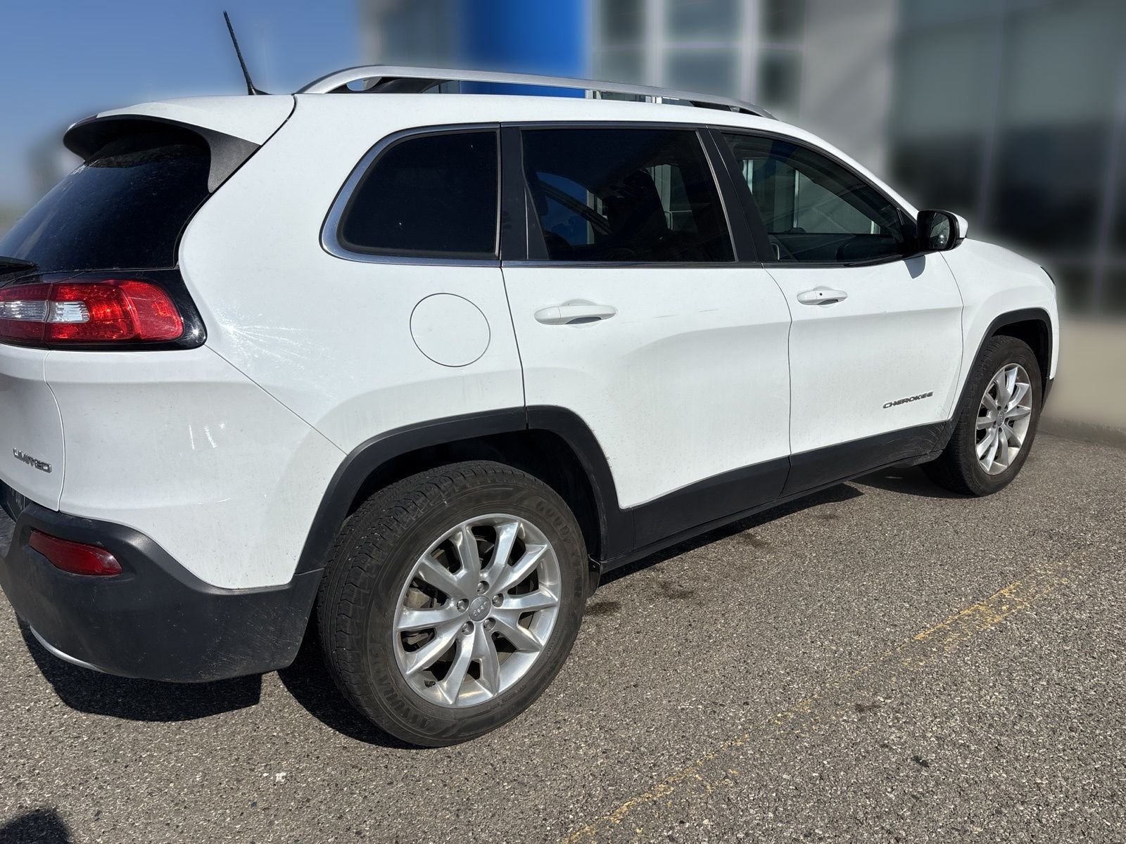 Used 2017 White Jeep Limited image 2