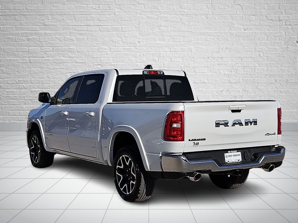 New 2026 Ivory White Tri-Coat Pearl-Coat Exterior Paint RAM Laramie image 3