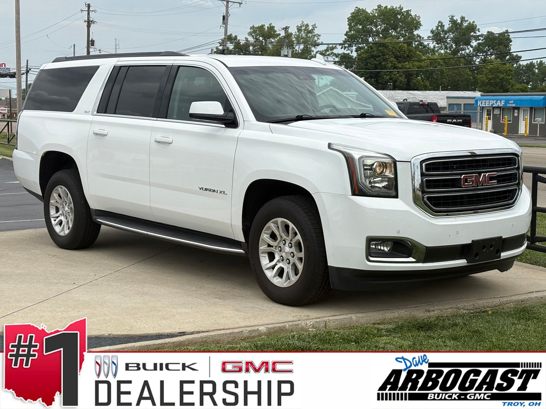 Used 2018 Summit White GMC SLT image 1