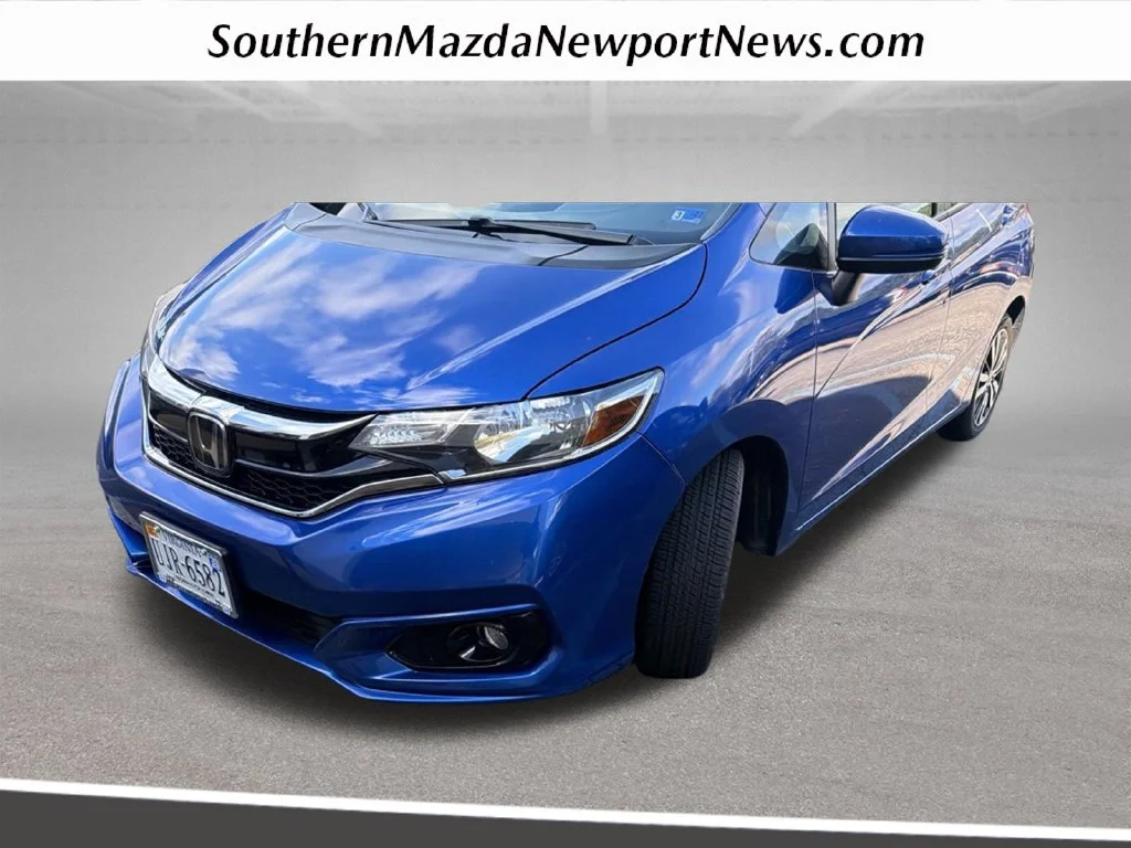 Used 2019 Blue Honda EX image 1