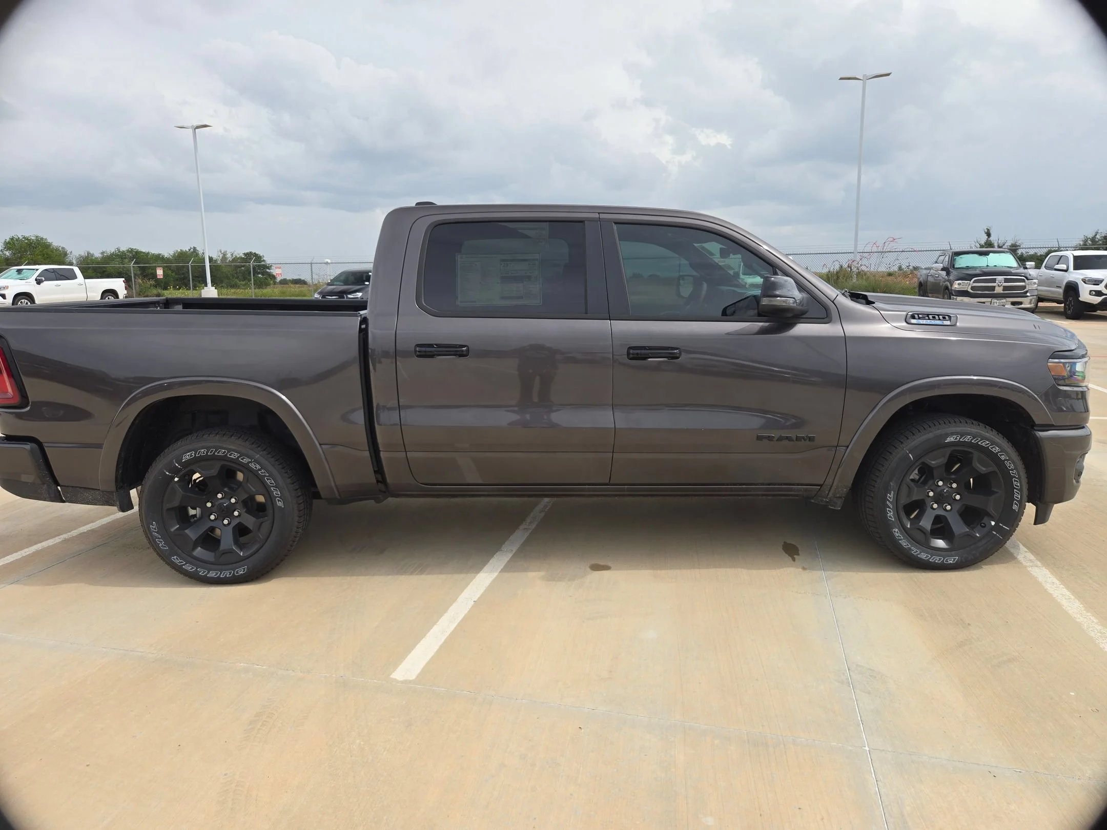 New 2026 Granite Crystal Metallic Clearcoat RAM Big Horn/Lone Star image 2