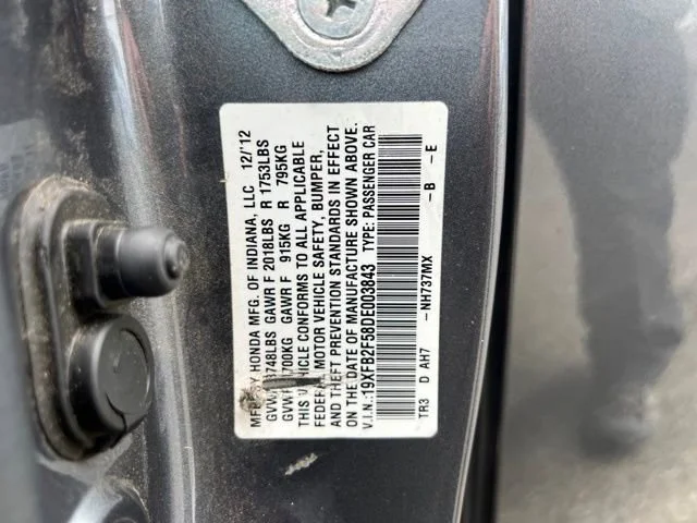 Used 2013 Polished Metal Metallic Honda LX image 11