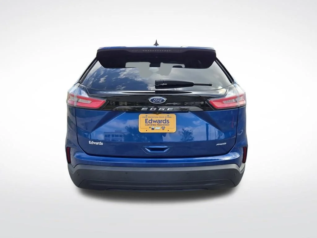 Used 2021 Blue Ford SE image 4