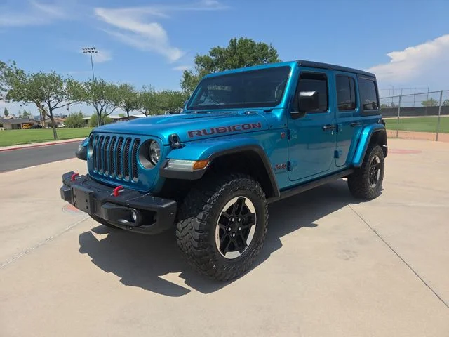 Used 2020 Green Jeep Unlimited Rubicon image 34