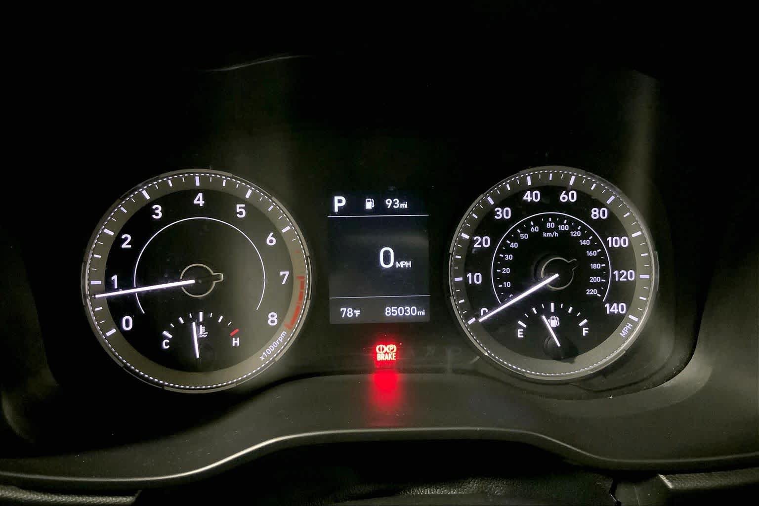 Used 2022 Black Noir Pearl Hyundai SEL image 26