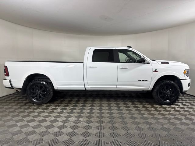 Used 2022 Bright White Clearcoat Ram Laramie image 2
