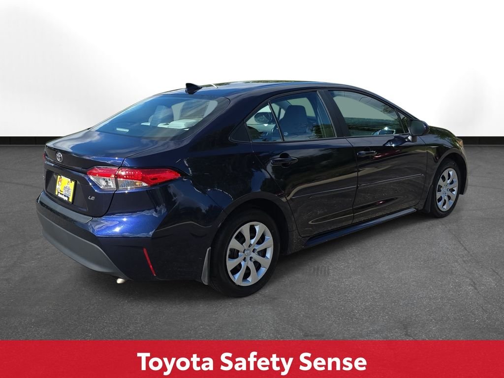 Certified Used 2024 Blue Toyota LE image 7