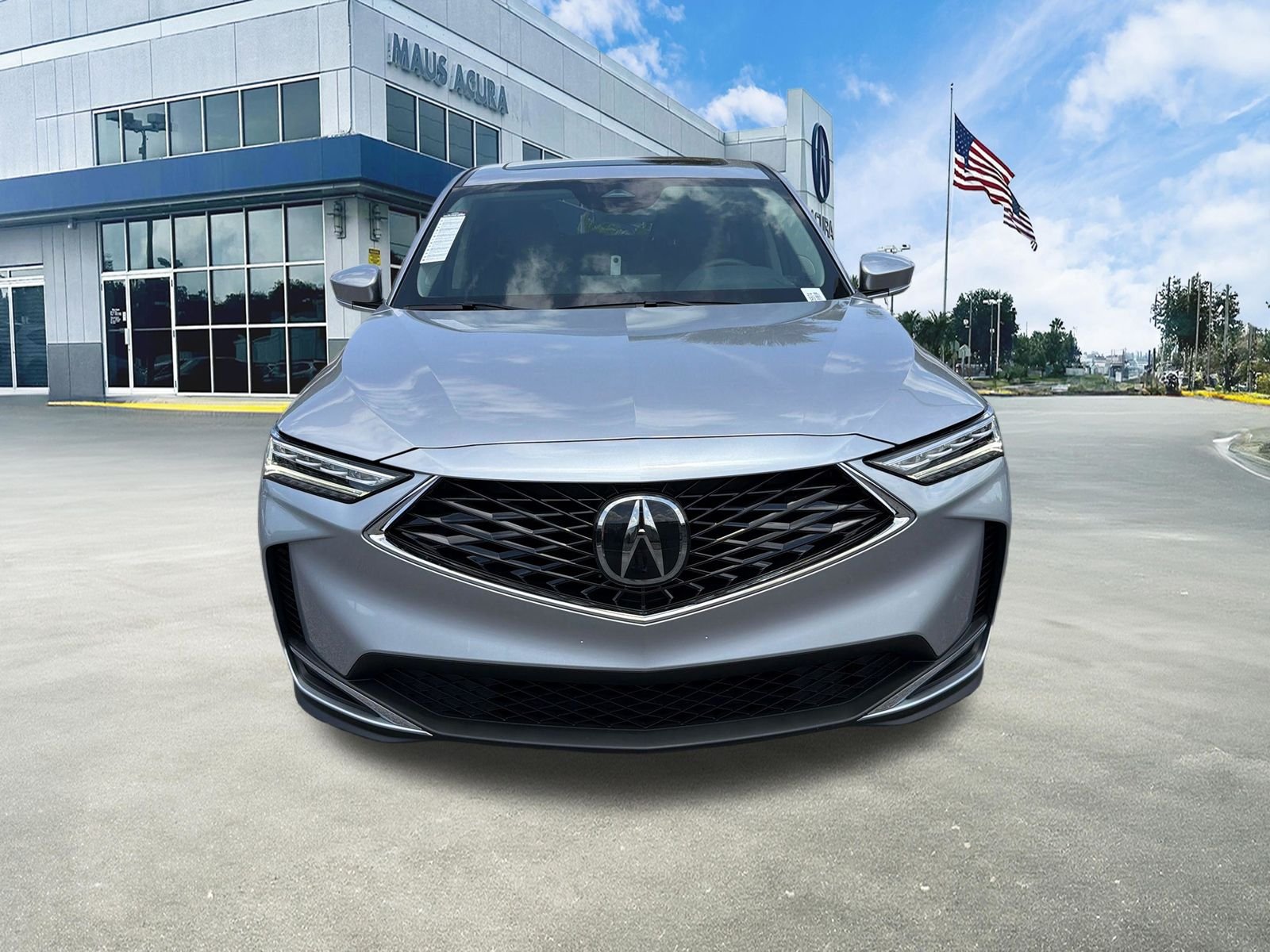 New 2026 Solar Silver Metallic Acura Base image 9