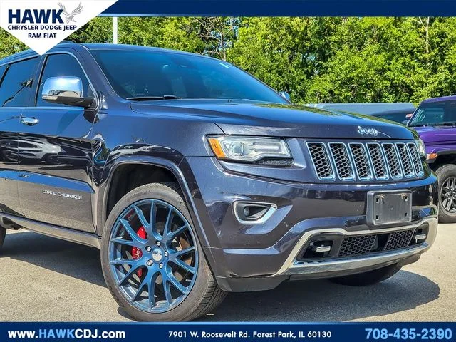 Used 2015 Gray Jeep Overland image 2