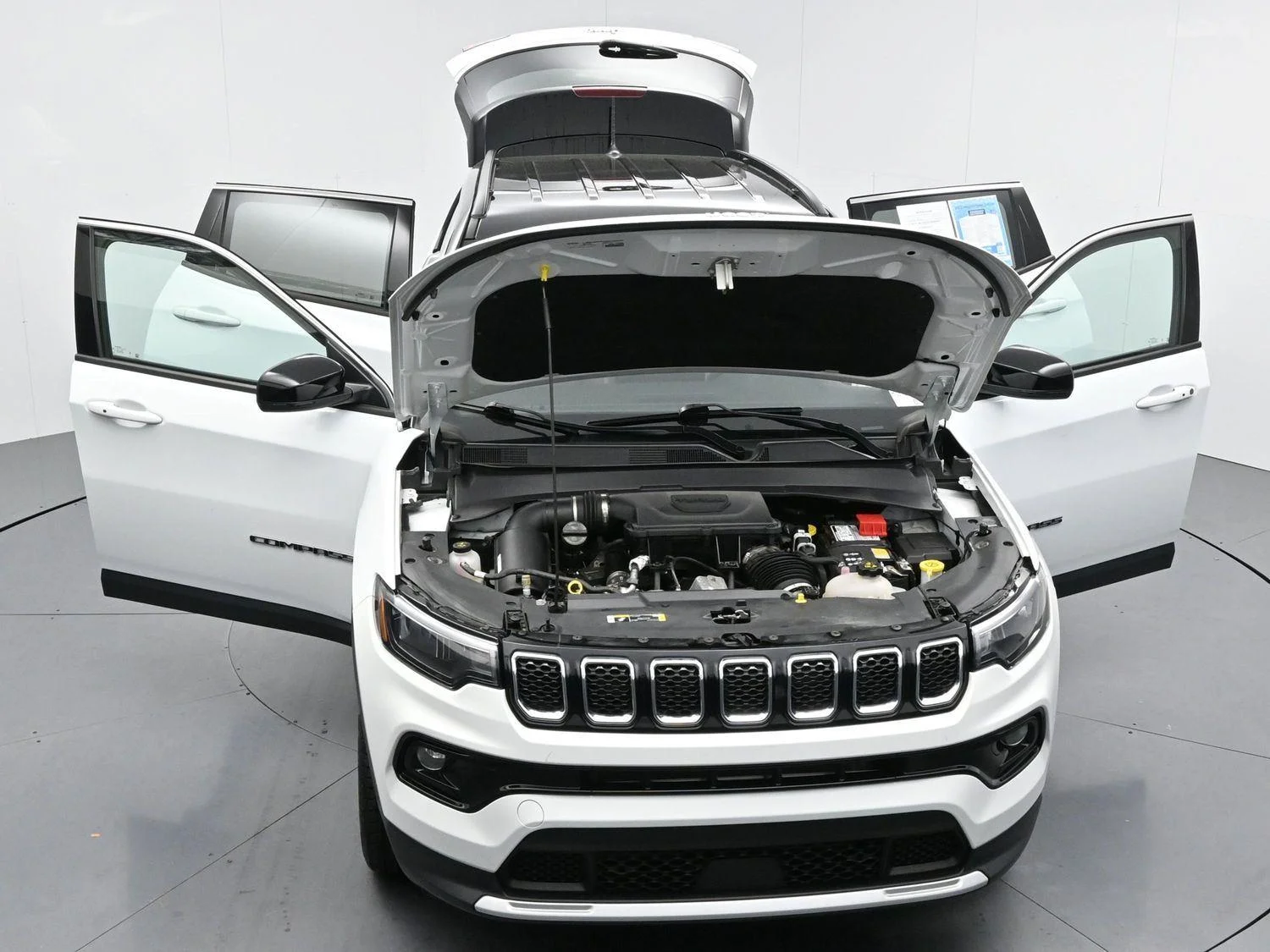 Used 2023 Bright White Clearcoat Jeep Limited image 42