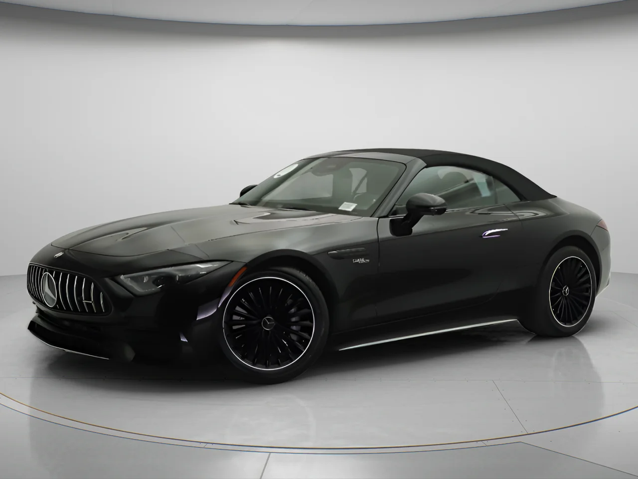 Used 2025 Black Mercedes-Benz SL 43 AMG® Touring Line image 3