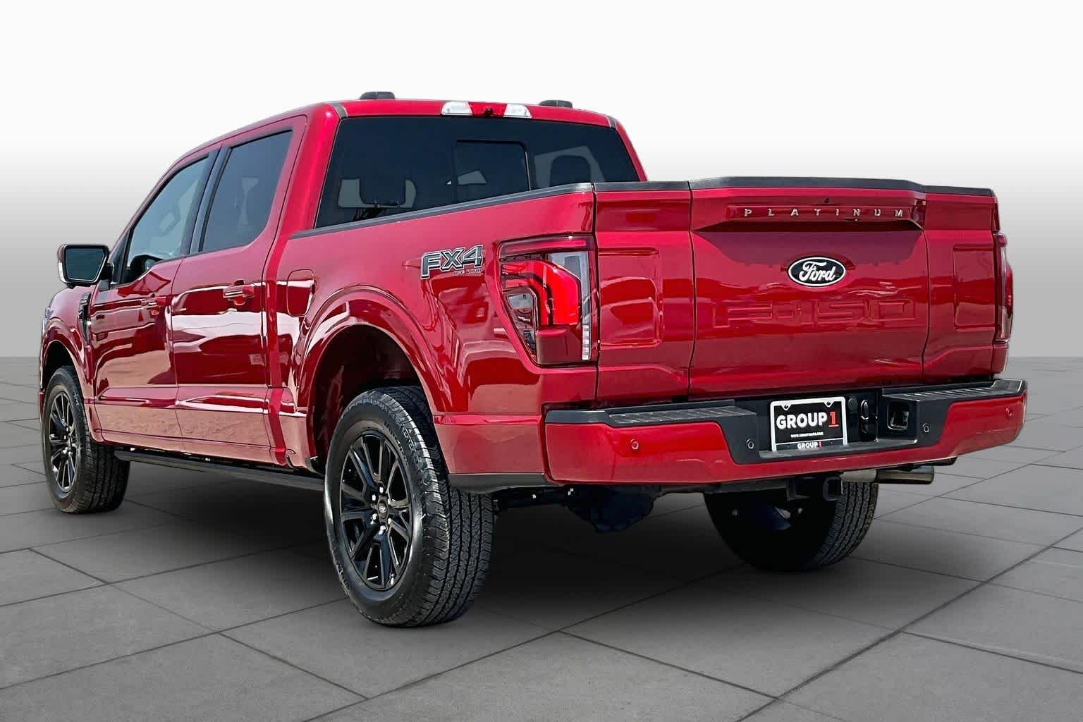 Used 2025 Rapid Red Metallic Tinted Clearcoat Ford Platinum image 12