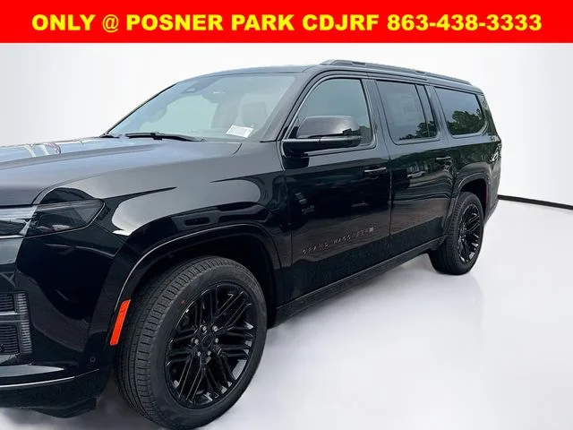 New 2026 High Gloss Black Exterior Paint Jeep Grand Wagoneer image 1