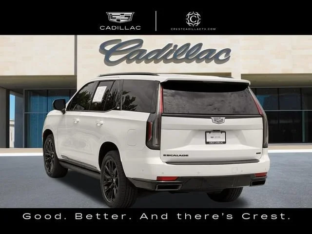 Used 2024 Crystal White Tricoat CADILLAC Sport image 9