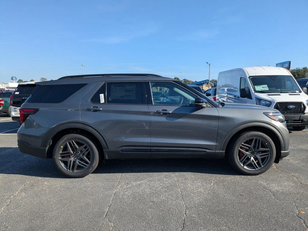 New 2026 Carbonized Gray Metallic Ford ST image 3
