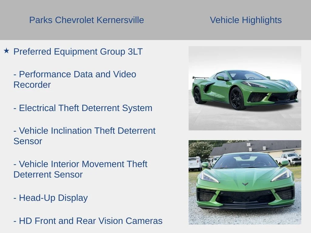 Used 2026 Green Chevrolet Stingray image 22