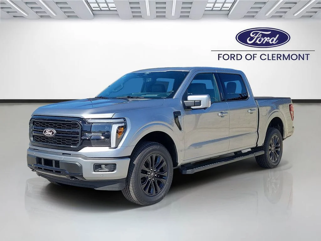 New 2026 Iconic Silver Metallic Ford Lariat® image 2