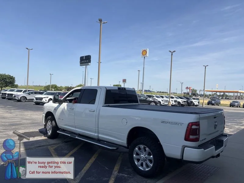 Used 2024 Pearl White Ram Laramie image 3