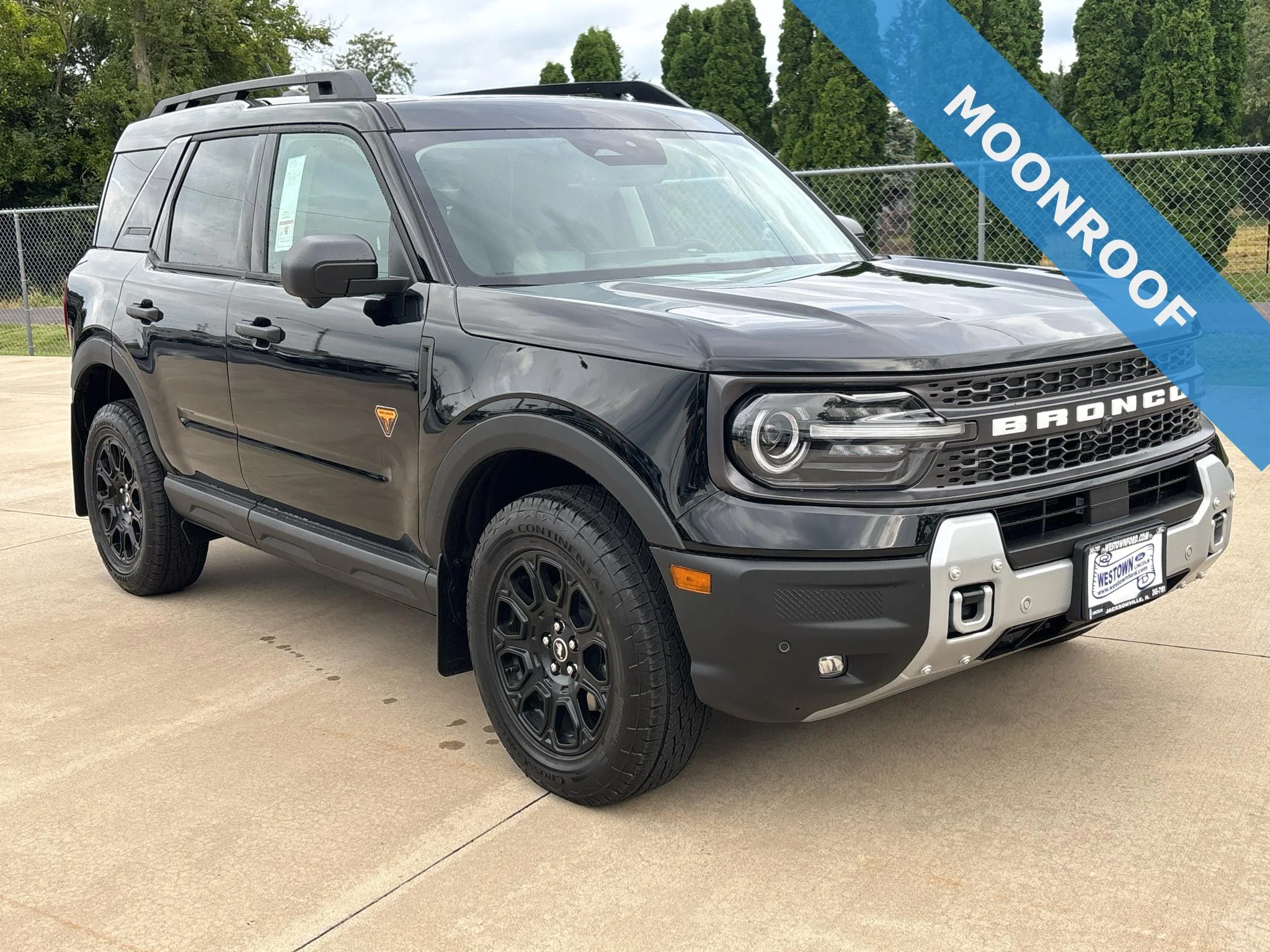 New 2026 Shadow Black Ford Badlands® image 3