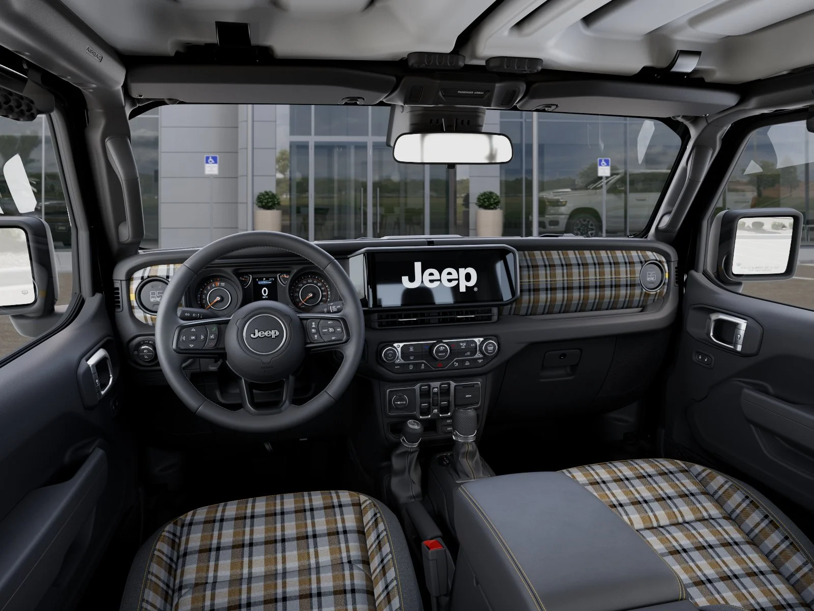 New 2026 Black Clear-Coat Exterior Paint Jeep 85th Anniversary Edition image 48