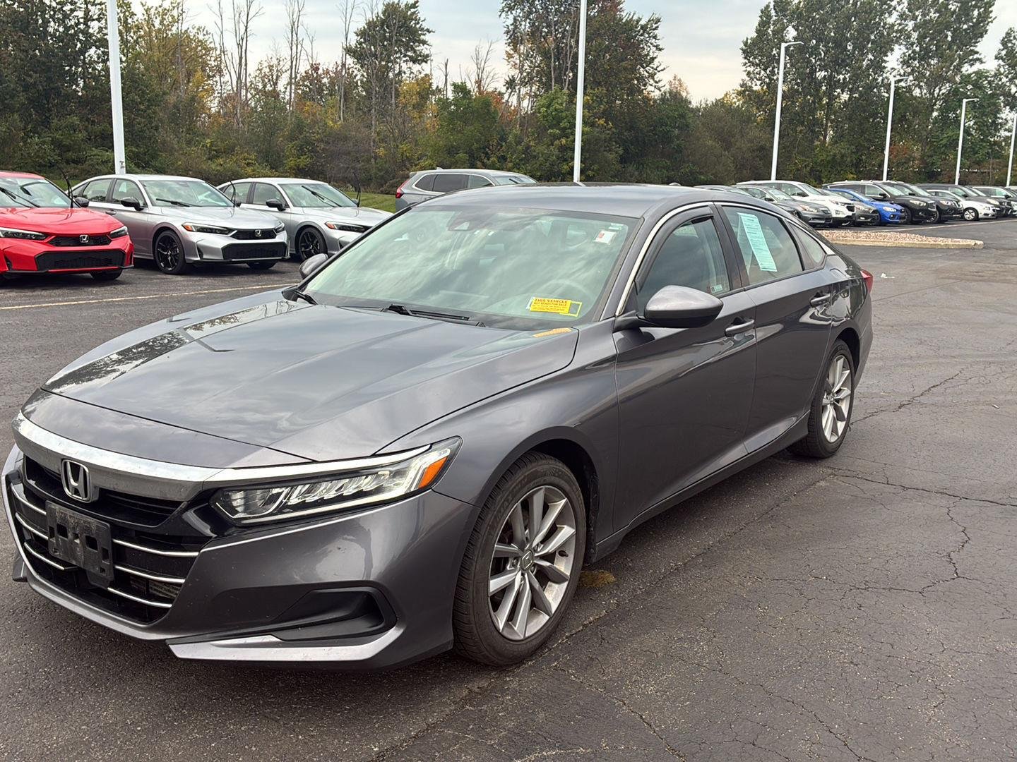 Used 2022 Modern Steel Metallic Honda LX image 15