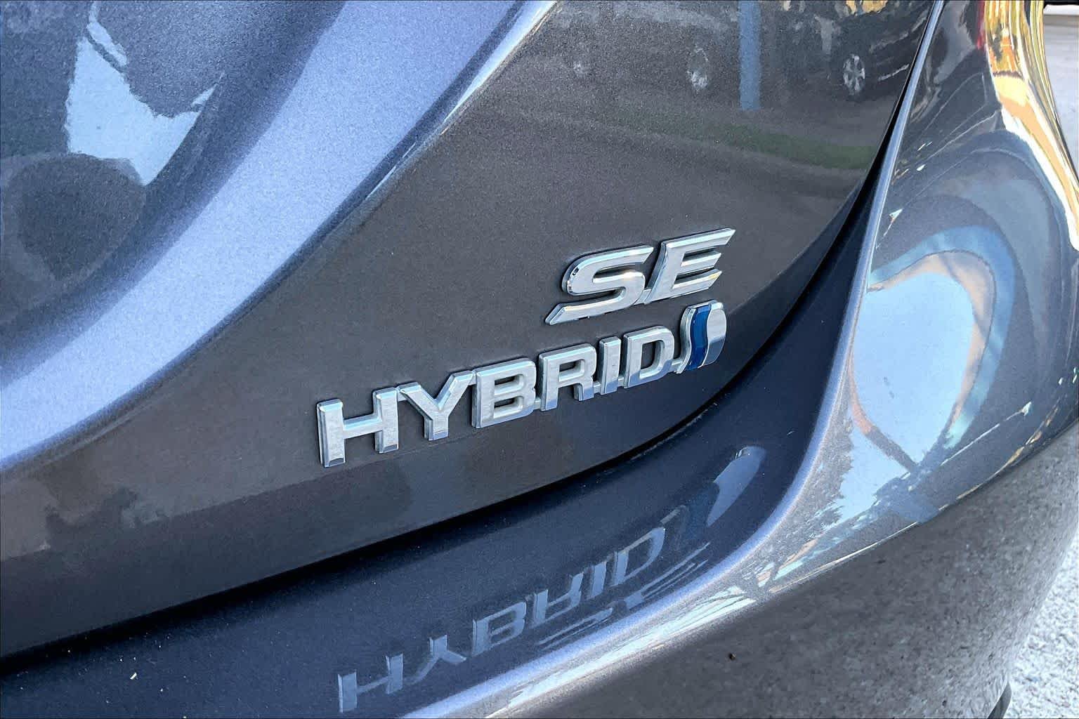 Used 2024 Predawn Gray Mica Toyota Hybrid SE image 10