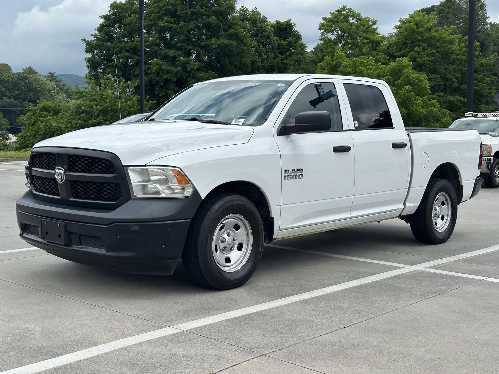 Used 2017 Bright White Clearcoat Ram Tradesman image 3