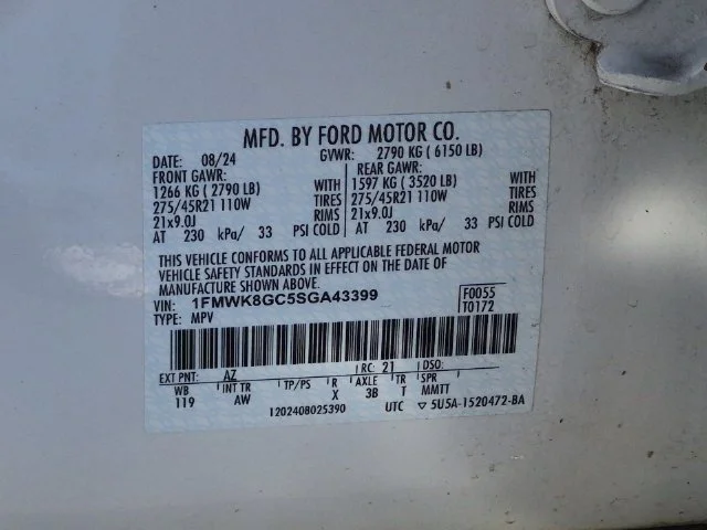 Used 2025 White Ford ST image 38