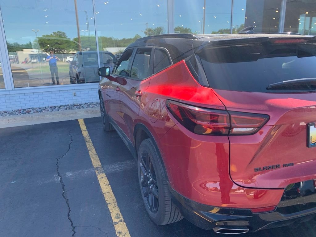 Used 2023 Radiant Red Tintcoat Chevrolet RS image 4