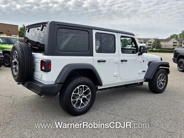 New 2026 Bright White Clear-Coat Exterior Paint Jeep Sport S image 11