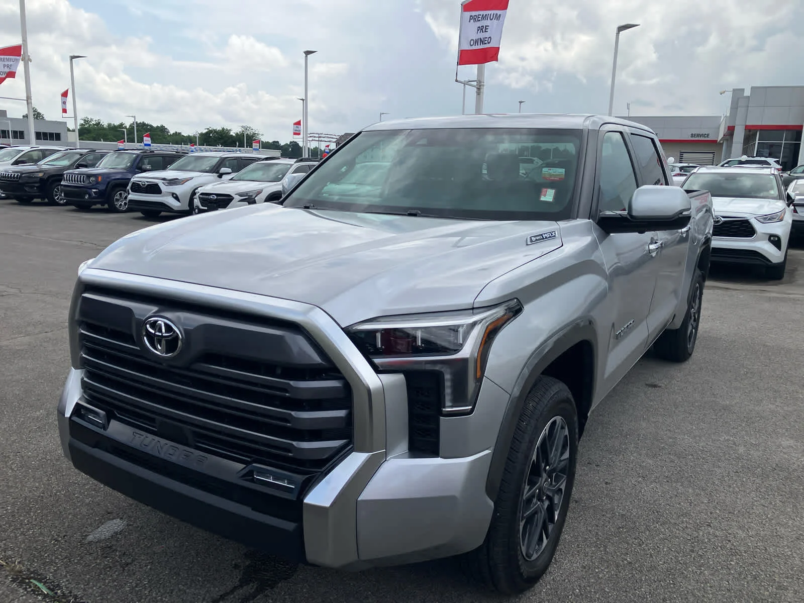 Certified Used 2026 Celestial Silver Metallic Toyota Limited Hybrid image 4