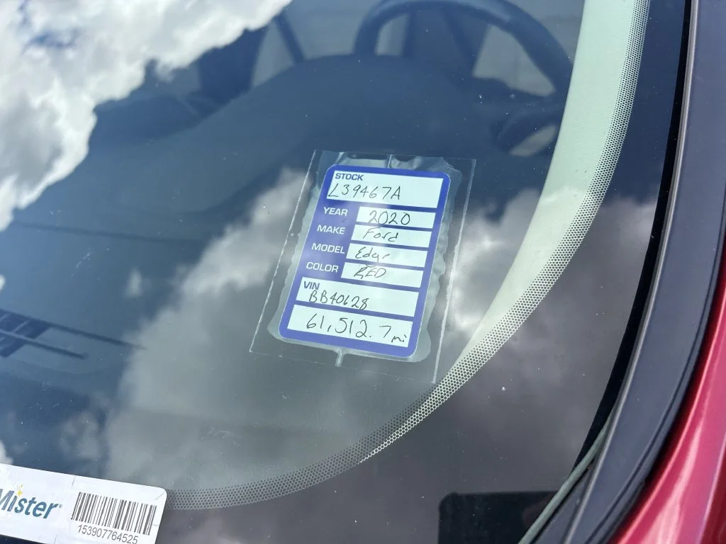 Used 2020 Red Ford SEL image 12