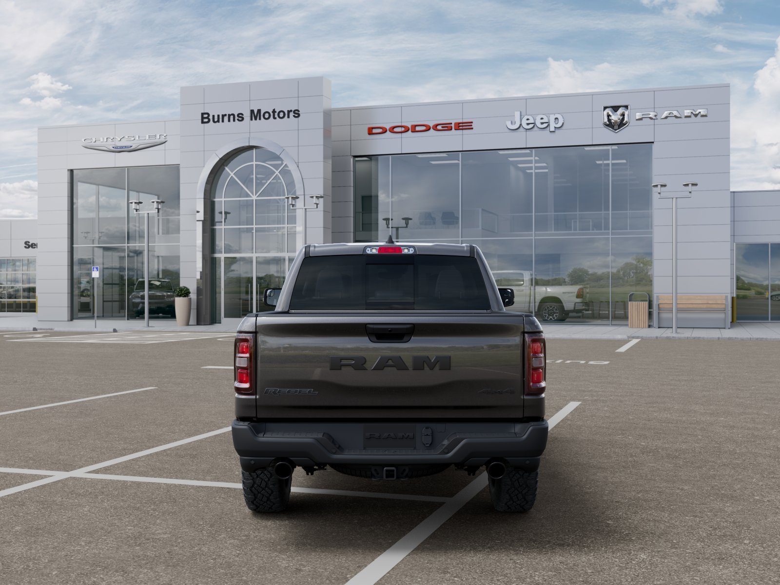 New 2026 Granite Crystal Metallic Clear-Coat Exterior Paint RAM Rebel image 33