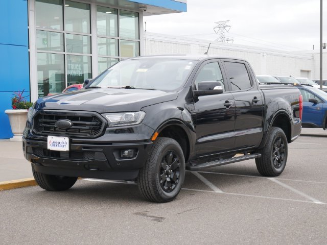 Used 2021 Ford Ranger Lariat with VIN 1FTER4FH1MLD41878 for sale in Roseville, Minnesota