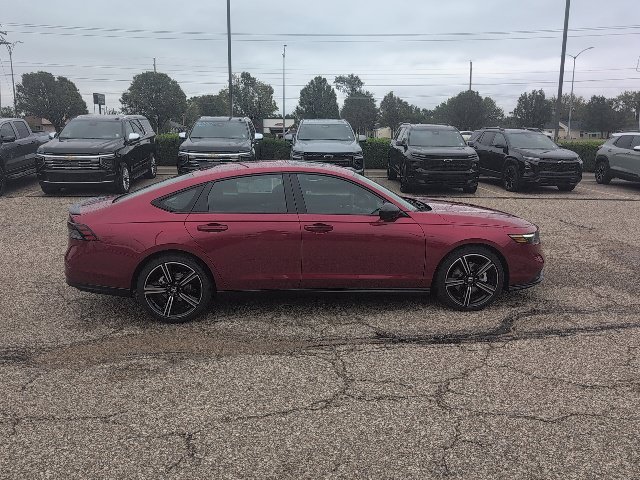 New 2026 Radiant Red Metallic Honda Sport Hybrid image 16