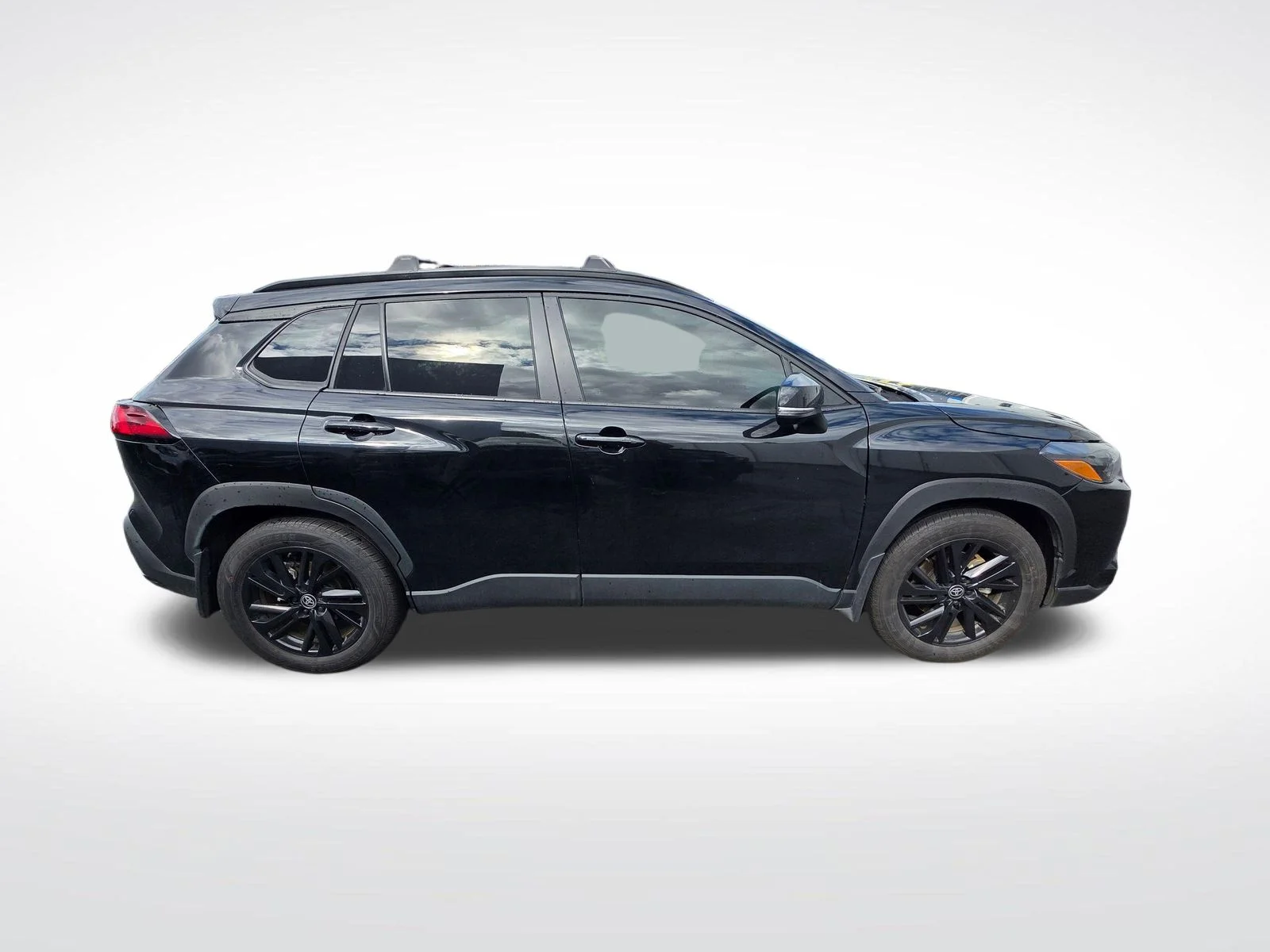 Used 2025 Jet Black Toyota Hybrid Nightshade image 4