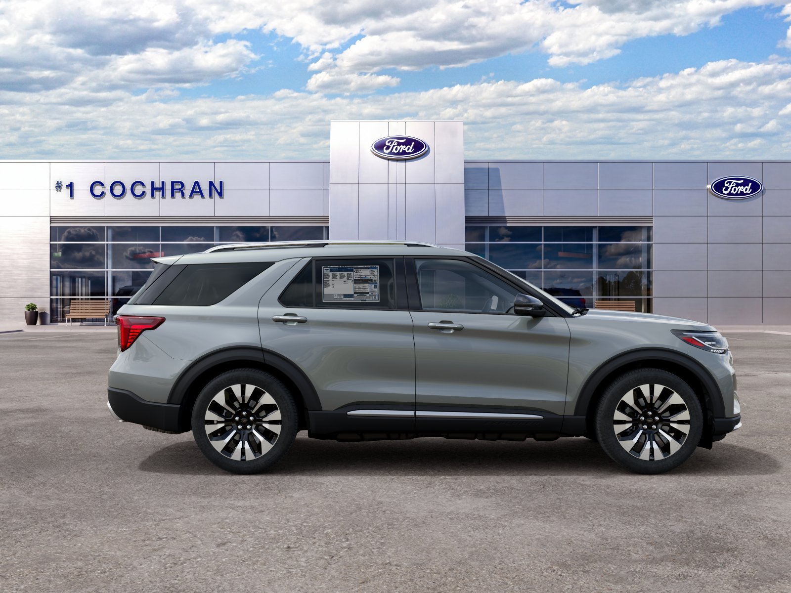 New 2027 Avalanche Gray Ford Platinum image 5