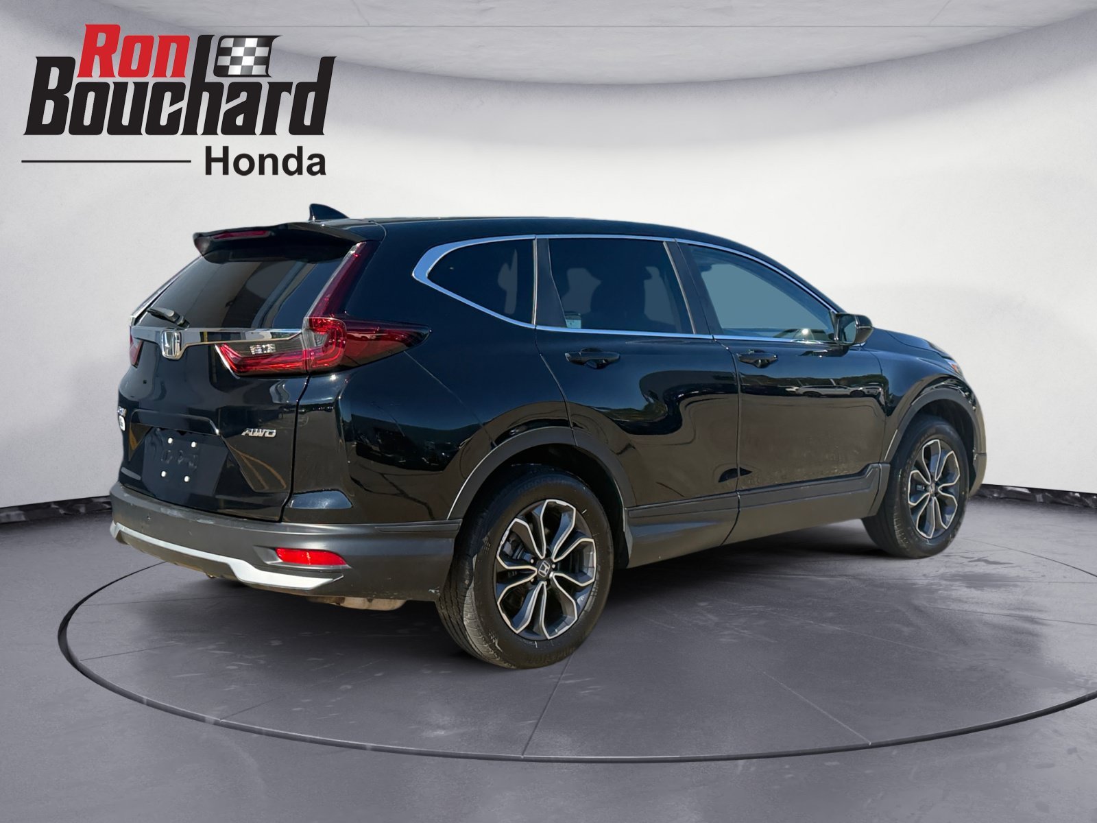 Certified Used 2020 Black Honda EX image 2
